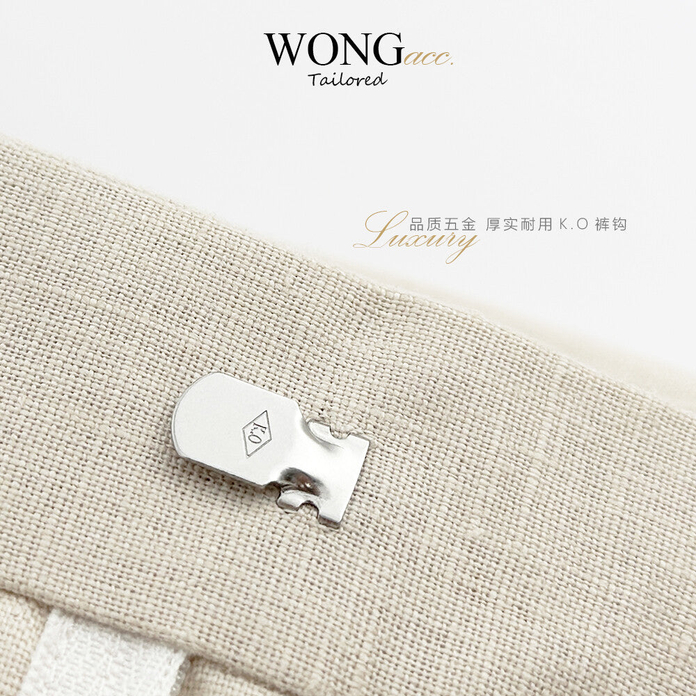 Pure Linen Italian-Style Trousers